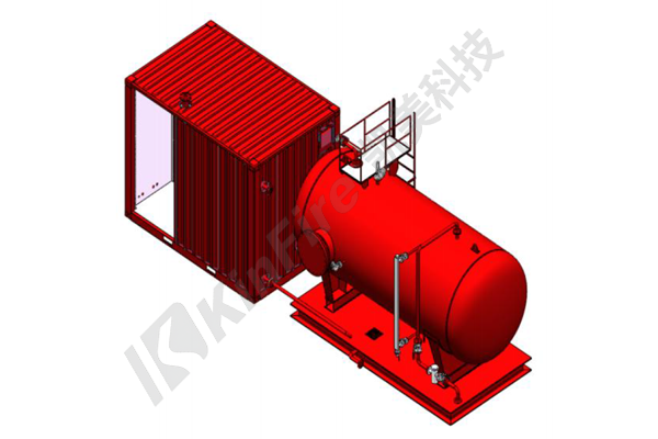 甲板综合消防系统